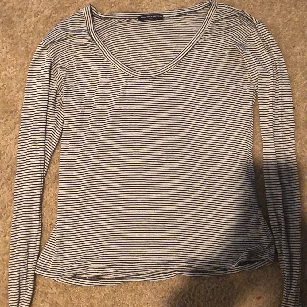 BRANDY MELVILLE STRIPED LONG SLEEVE